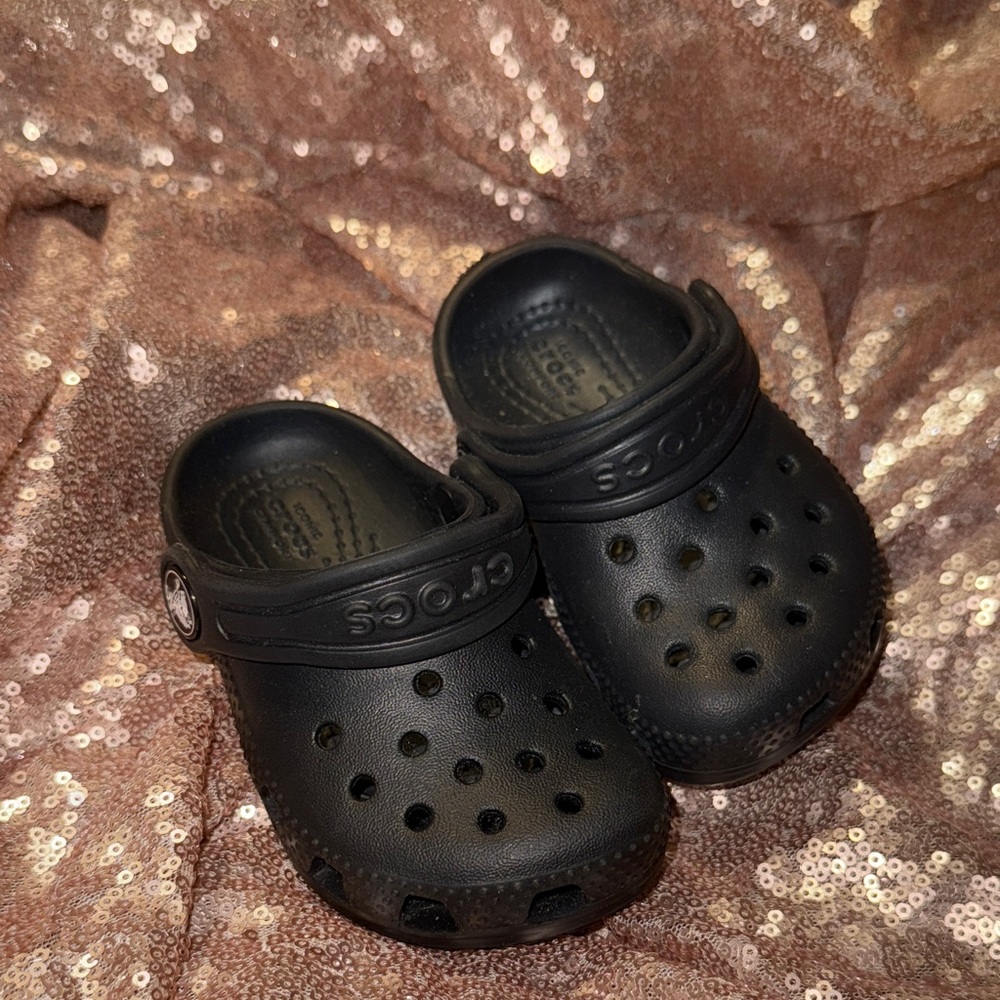 CROCS Kids Black Classic Croc